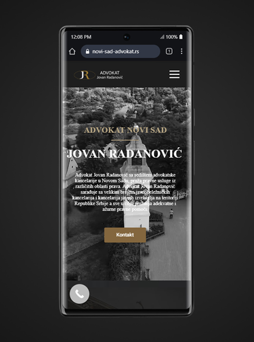 Advokat u Novom Sadu Jovan Radanović